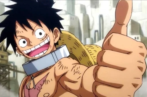 Стикер ون بيس