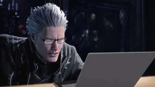 Стикер Devil may cry Мемы