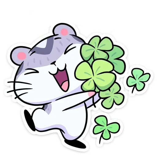 Стикер Мох без надписей