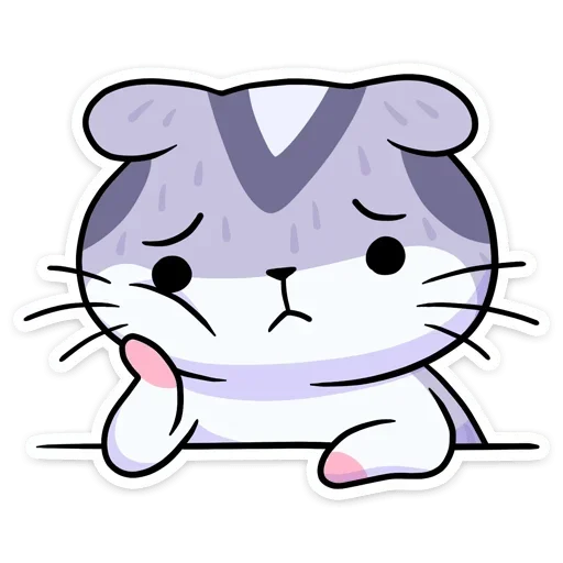 Стикер Мох без надписей