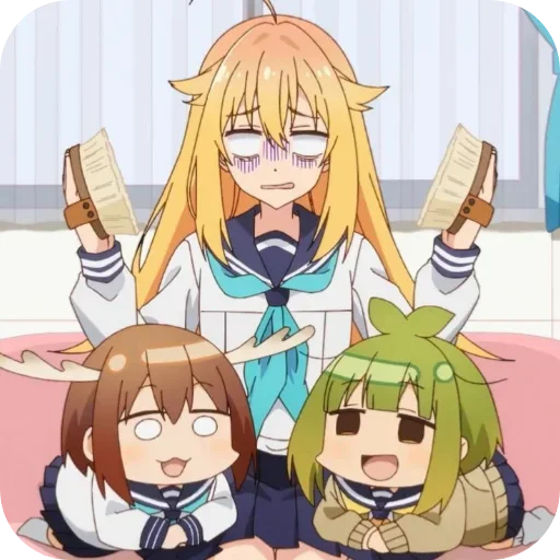 Стикер Моя подруга олениха Нокотан