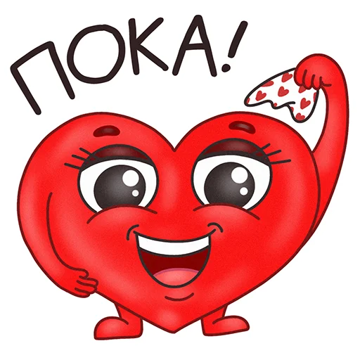 Стикер Mr. Heartman