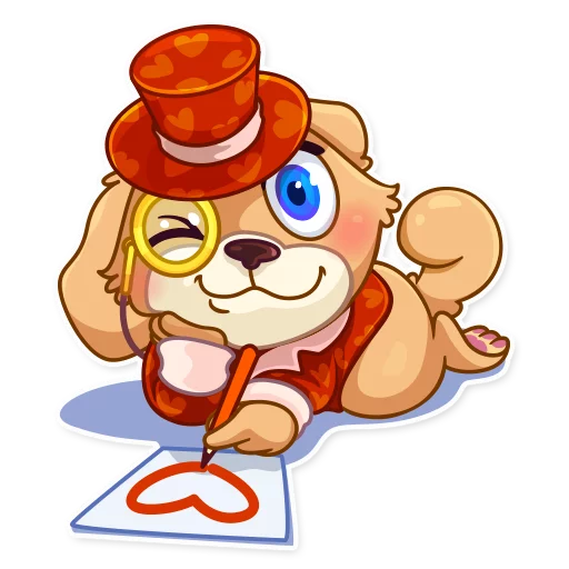 Стикер Mr. Pup