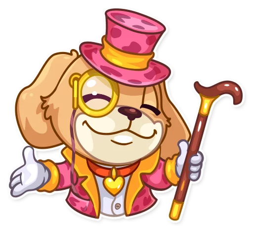 Стикер Mr. Pup