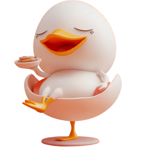 Стикер Мистер Яйцо