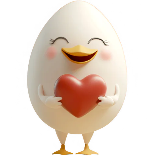 Стикер Мистер Яйцо