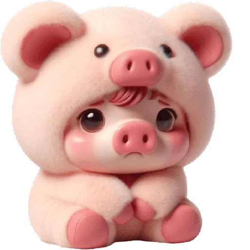 Стикер Свинюшки медведи