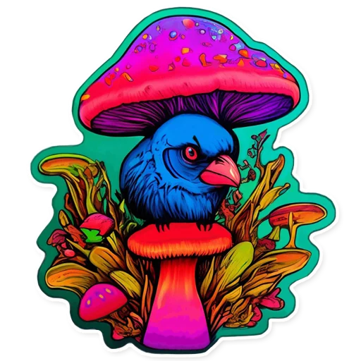 Стикер Грибягоды