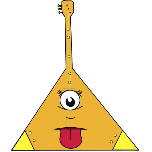 Стикер musical instruments