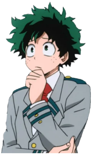 Стикер Моя геройская академия