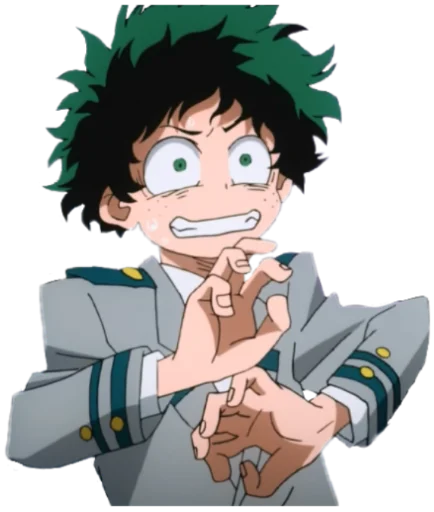 Стикер Моя геройская академия