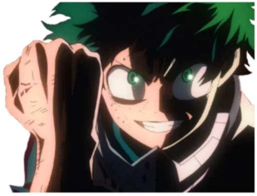 Стикер Моя геройская академия