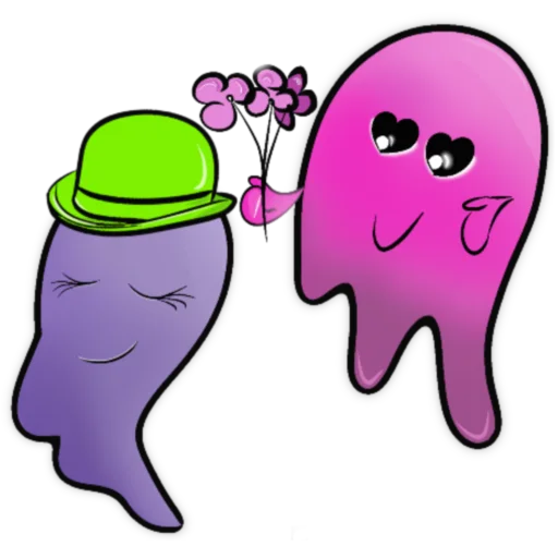 Стикер PinkGhost