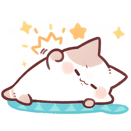 Стикер Котенок Неккоро