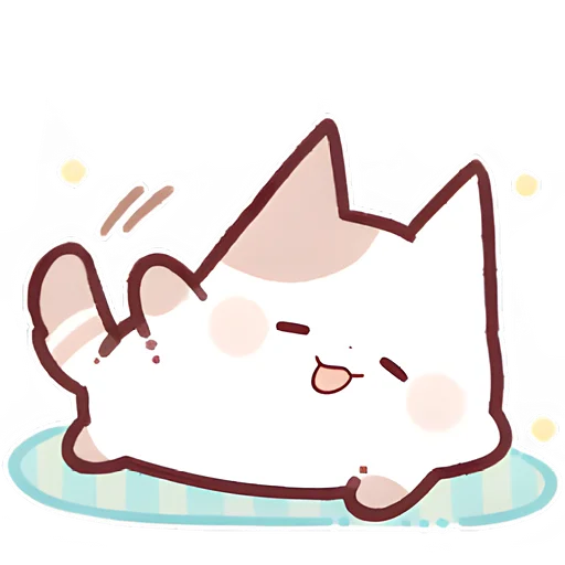 Стикер Котенок Неккоро