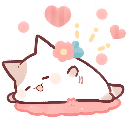 Стикер Котенок Неккоро