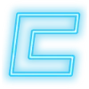 Эмодзи Neon Blue