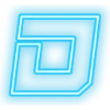 Эмодзи Neon Blue