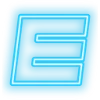 Эмодзи Neon Blue