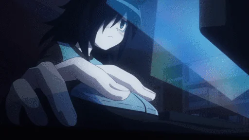 Стикер Не моя вина что я не популярна Watamote
