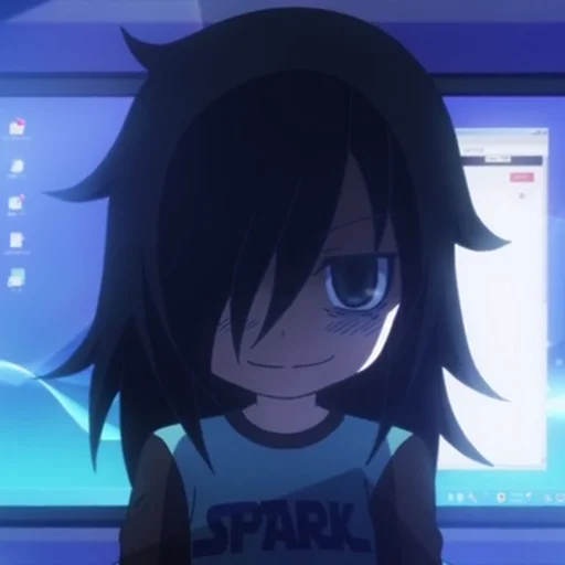 Стикер Не моя вина что я не популярна Watamote