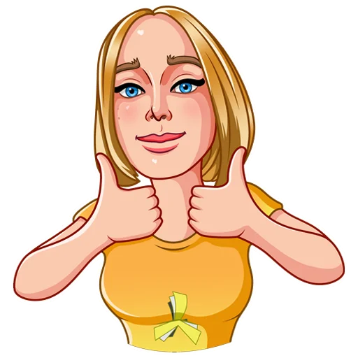 Стикер Nata and Yana PropellerAds