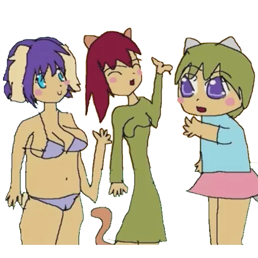 Стикер Nyan ~ Neko Sugar Girls