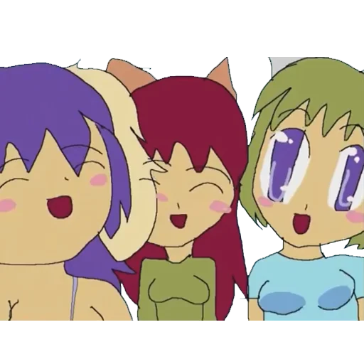 Стикер Nyan ~ Neko Sugar Girls