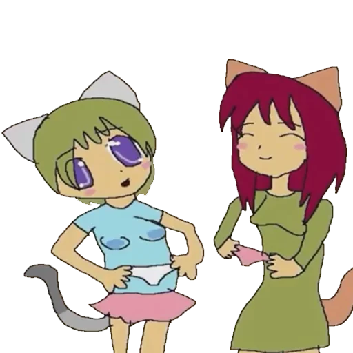 Стикер Nyan ~ Neko Sugar Girls