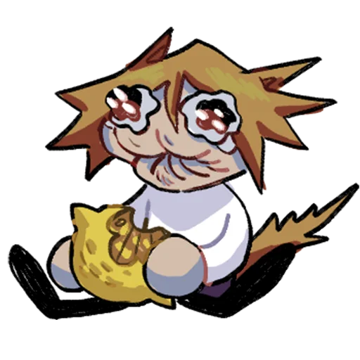 Стикер Neko Arc Funny