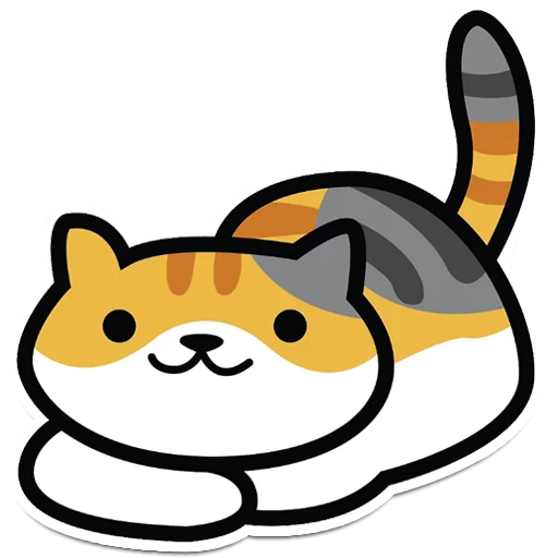 Стикер Neko Atsume