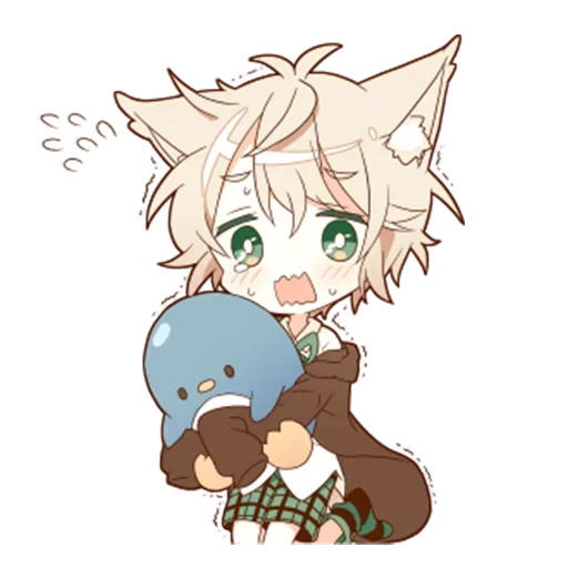 Стикер Neko kun