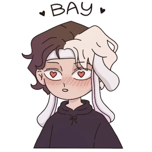 Стикер Nekoglai by Molunie