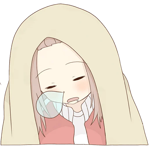 Стикер Немотивированная тян