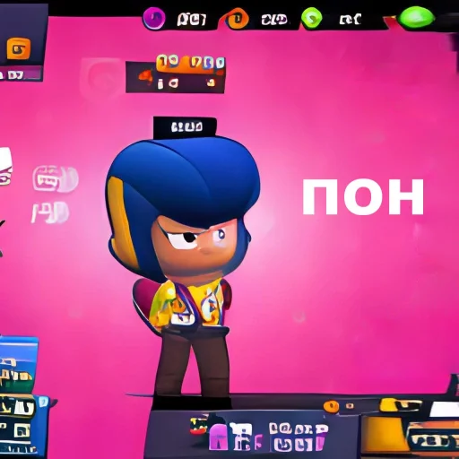 Стикер нейронный бравл старс 2