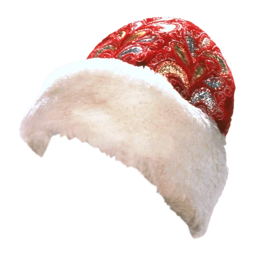 Стикер Новогодние шапки