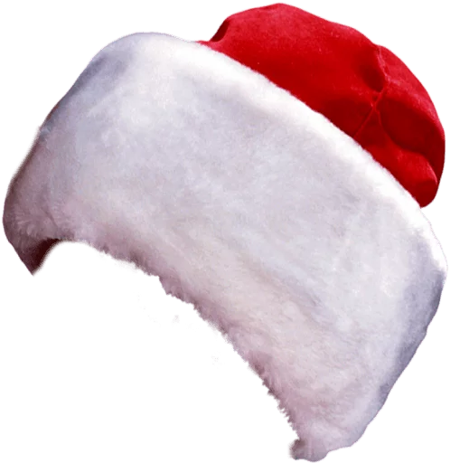 Стикер Новогодние шапки