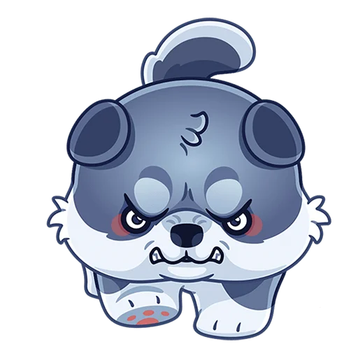 Стикер Маламут Ньют Без Текста