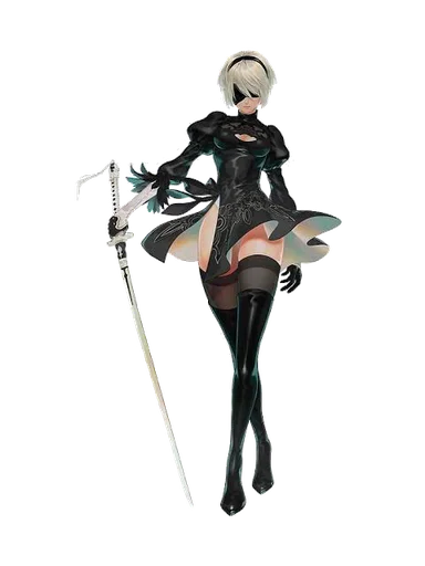 Стикер NieR:Automata | by:TAgt