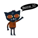 Стикер Night In The Woods Dialog