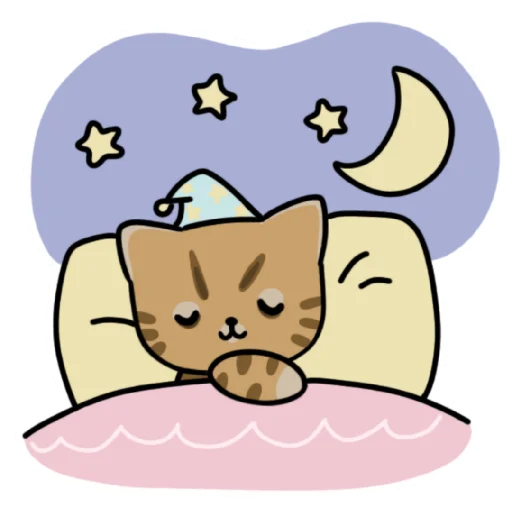 Стикер Никюры китти