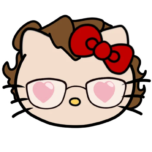 Стикер Никюры китти