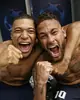 Стикер neymar and mbappe