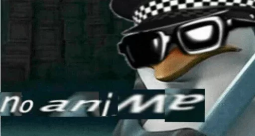 Стикер No Anime