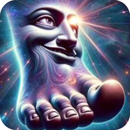 Стикер Нога Благости