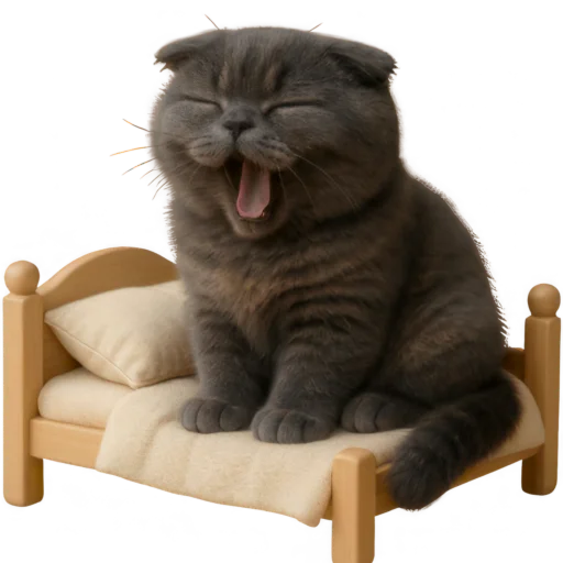 Стикер Котик Нонг Дум