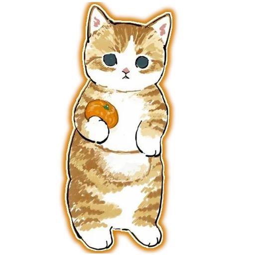 Стикер Новый Год и Котики