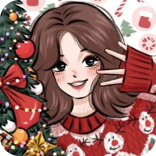 Стикер Новый год