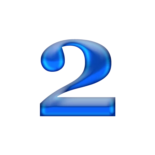 Стикер Numbers