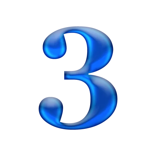 Стикер Numbers